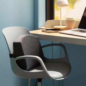 Cojín Ergonómico Respaldo para Silla 36x11x28 cm