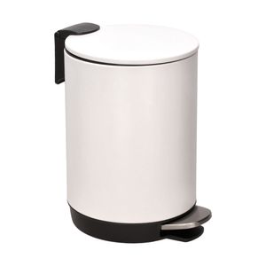 Papelero Metálico con Pedal 3 Lt 19,5x25 cm