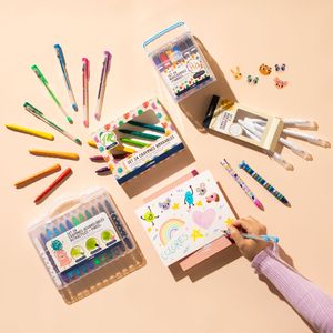 Set 24 Crayones Borrables