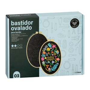 Set Bastidor para Bordar Ovalado