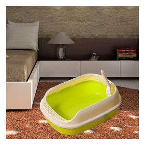 Arenero Removible para Mascota en Tono Verde Y+Agendita