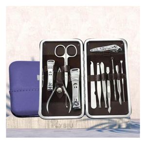 Paquete Multipiezas de Manicure Azul Y+Regalo Stickers