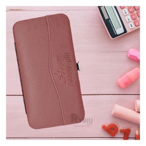Paquete para Cortar Unas Color Guinda Y+Envoltorio de Regalo