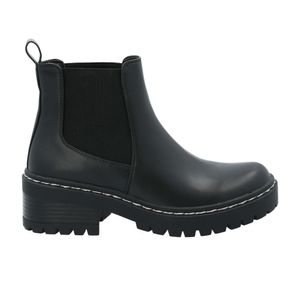 Botines Hush Puppies Mujer Hugo Negro