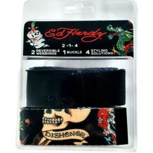 Correa Ed Hardy 2 en 1 - 4 combinaciones