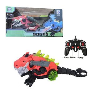 Dragón Mecánico Musical Bota Vapor De Agua -Rojo