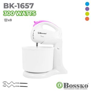 Batidora De Mano Bossko 300 Wats Bk-1657-Morado