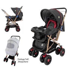 Coche Cuna Mango Reversible Incluye Tull -Yodie