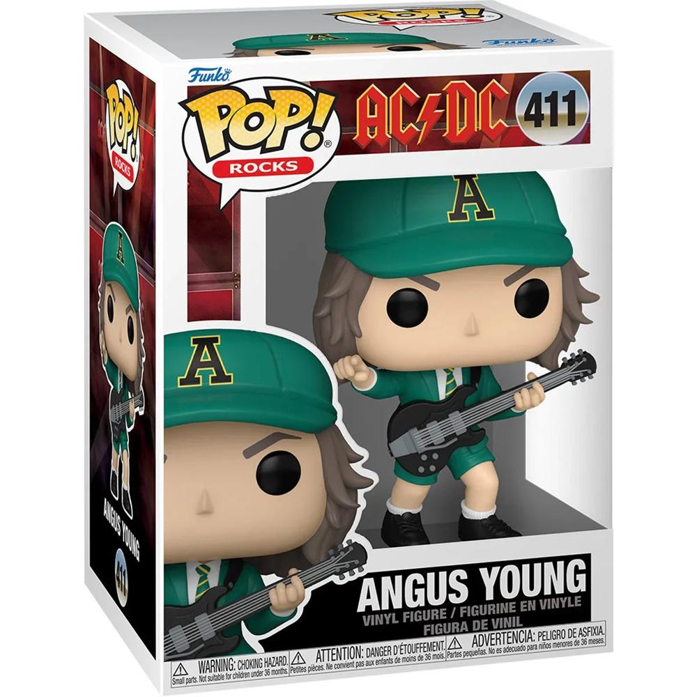 Funko Pop! Rocks: AC DC - Angus Young (Green Outfit) 411 - Real Plaza