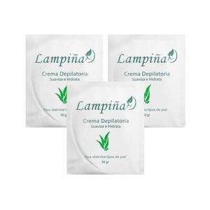 Crema Depiladora 30gr - Lampiña 3 und