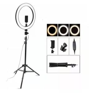 Aro De Luz Led 30 cm con Tripode de 2 metros
