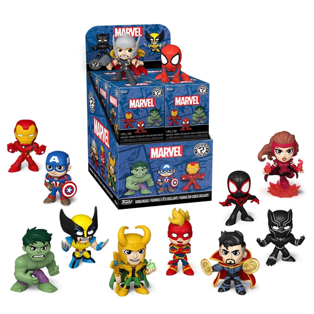 Captain Marvel Pop #831 Marvel Mech Strike: Figura De Vinilo (incluye Funda Protectora Ecotek Pop Box