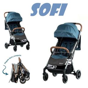 Novedoso Coche Maleta Sofi Ebaby -Azul