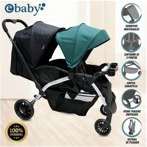 Coche Mellicero «FRANCIA» Ebaby Green