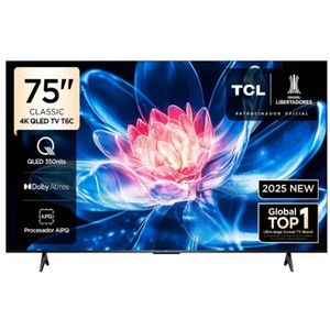 Televisor TCL 75" QLED Smart UHD 4K Google Tv 75T6C
