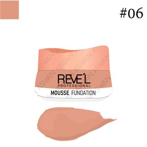 Base Corrector Concealer Porcelain Mousee Foundation #06 - Revel