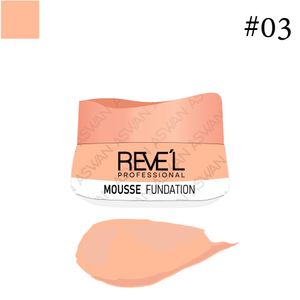 Base Corrector Concealer Porcelain Mousee Foundation #03 - Revel