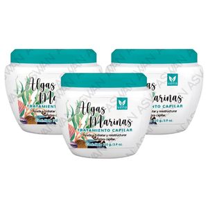 Pack De 3 Tratamiento Capilar Algas Marinas 110Gr - Vena
