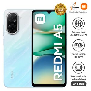 CELULAR XIAOMI REDMI A5 3GB RAM 64GB ROM COLOR AZUL OCEANO