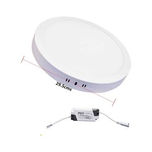 Panel Circular 24W Luz Fría OP-R2419 OPALUX