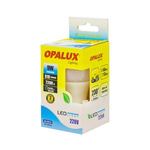 Foco LED 9W Luz Fría OP-9W3C OPALUX