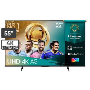 Televisor HISENSE LED "55 UHD 4K Smart TV 55A5NV
