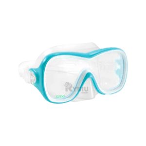 Lentes Protectores Infantil de Buceo Tono Celeste Y+Stickers