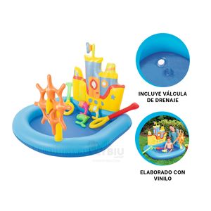 Centro de Juego Remolcador en Multicolor