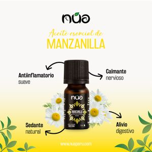 Aceite esencial de manzanilla 100% puro NUA 11 ml
