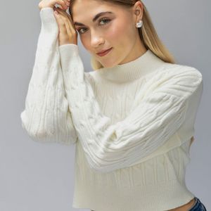 Chompa Mujer Cropi Manga Larga Hypnotic