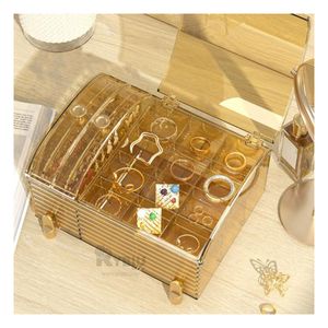 Organizador Baul Eficaz en Tono Amarillo Transparente