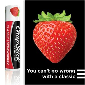 Bálsamo Labial ChapStick Fresa - Packx3