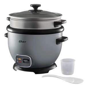 Arrocera Oster Plateada con función de mantener caliente CKSTRC5731S