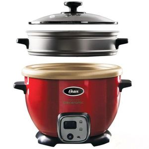 Olla Arrocera 2,2 L Sofrito Bioceramica Oster CKSTRC7130R ROJO