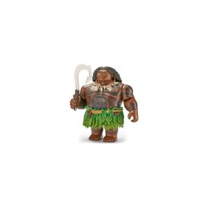Maui con gancho iluminado y frases, figura posable de Moana