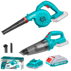 Sopladora 20V TABLI20028 + Aspiradora 20V TVLI201261 Total