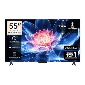 Televisor TCL 55 pulgadas Qled 4k 55t6c Google Tv