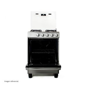 Cocina Indurama Vernet 24" Gris 4 Hornillas