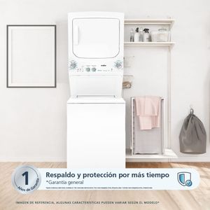 Centro de Lavado a Gas MABE Carga Superior/Frontal 24Kg/20Kg MCLP2440PSBB0 Blanco