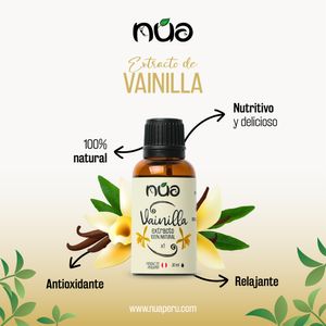 Extracto de vainilla natural NUA 30 ml