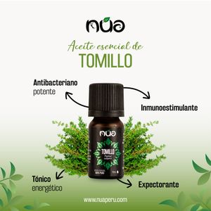 Aceite esencial de tomillo 100% puro NUA 11 ml