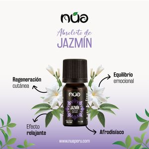 Absoluto de jazmín 100% puro NUA 11 ml