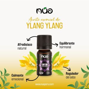 Aceite esencial de ylang ylang 100% puro NUA 11 ml