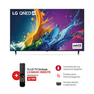 Televisor LG 55" 55QNED80TSA QNED 4K (2024)