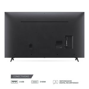 Televisor LG LED 55'' UHD 4K ThinQ AI 55UT8050 (2024)