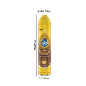 COMBO Limpiador Pledge Maderas Original 378ml + Saca grasa Naranja Doy Pack 500 ml Mr Musculo