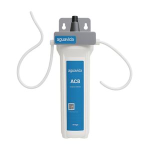 COMBO Agua Vida: Purificador 1 Etapa Bajo Lavadero + Cartucho Repuesto Filtro Carbono Activado