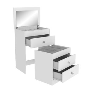 Cómoda Velador con Espejo Movelbento