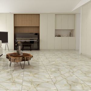 Piso Porcelanato Marmolizado Vita Vecchia 60x60cm 1.44m2 Orange