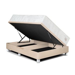 Cama Boxet Paraíso Pocket Max Queen Champagne